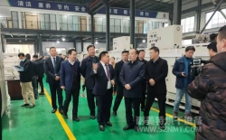 湖南省常德市市委書記、市長等領(lǐng)導(dǎo)蒞臨湖南省耐美特智能烘干工業(yè)設(shè)備有限公司視察指導(dǎo)工作