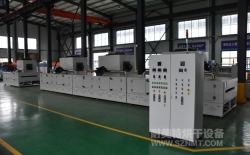 熱烈祝賀威海光威集團(tuán)有限責(zé)任公司與耐美特集團(tuán)上海分公司成功簽約1臺纖維材料，先預(yù)熱再浸膠再固化預(yù)熱固化隧道爐35萬元！